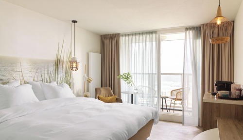 Chambre Confort avec lits jumeaux, 2 lits une place, vue ville