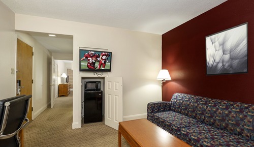 Suite, non-fumeurs (2 Double Beds with Sofa bed)