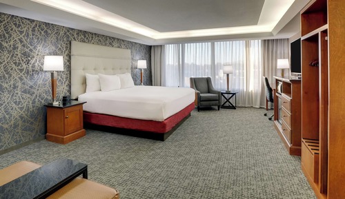 Chambre Deluxe, 1 très grand lit, réfrigérateur et four à micro-ondes (Upper Floor, Oversized Room)