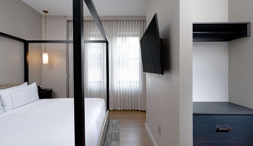 Chambre, 1 chambre, accessible aux personnes à mobilité réduite (Mobility & Hearing, Roll-in Shower)