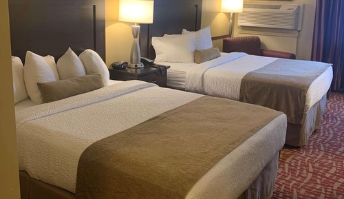 Chambre Standard, 2 grands lits, accessible aux personnes à mobilité réduite