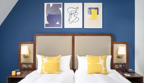 Chambre Standard, 2 lits une place
