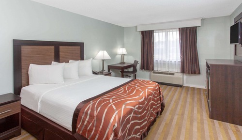 Chambre, 1 grand lit, accessible aux personnes à mobilité réduite