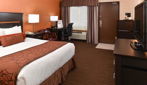 Chambre Standard, 1 grand lit, non-fumeurs (Fees apply over 2 adults)