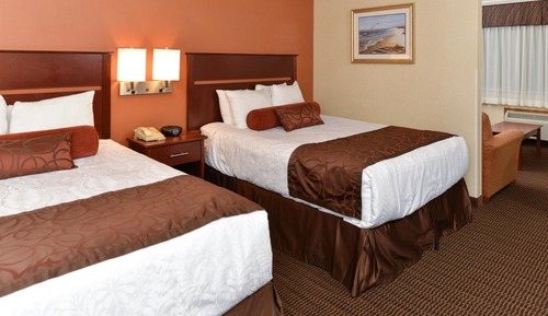 Suite, 2 grands lits, non-fumeurs (Oversized Room;Third bed is a Sofabed)