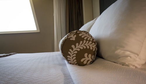 Chambre Standard, 1 grand lit, vue lac