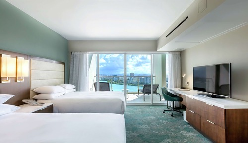 Suite, 2 chambres, vue baie (Wave Wing)