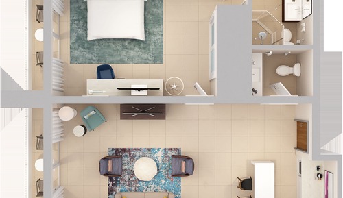 Suite, 1 chambre (Garden Wing)