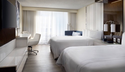 Chambre, 2 lits doubles (Hearing Accessible)