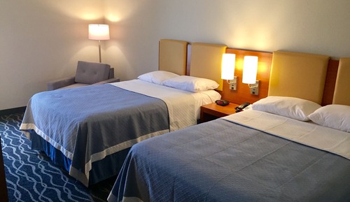 Chambre, 2 lits doubles, fumeurs