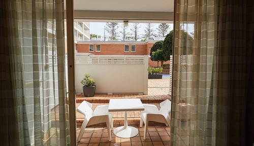 Chambre Standard, 2 grands lits, balcon