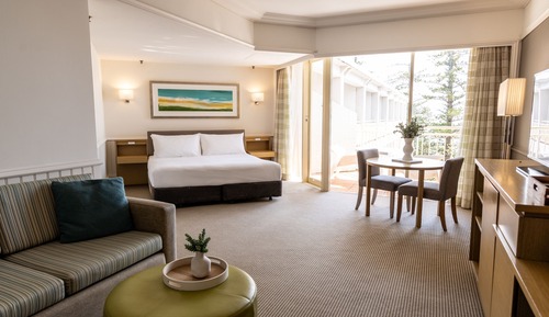 Suite Junior, 1 très grand lit, vue océan