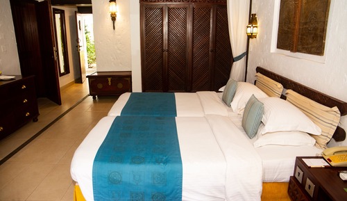 Chambre Familiale, non-fumeurs, vue jardin