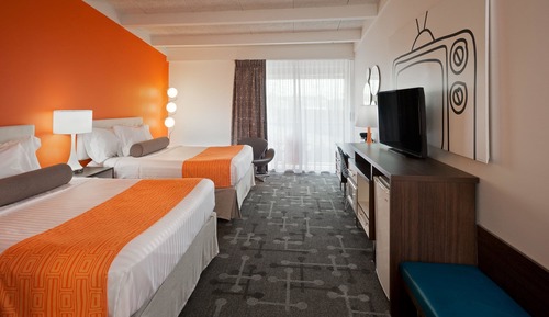 Chambre, 2 lits doubles, non-fumeurs