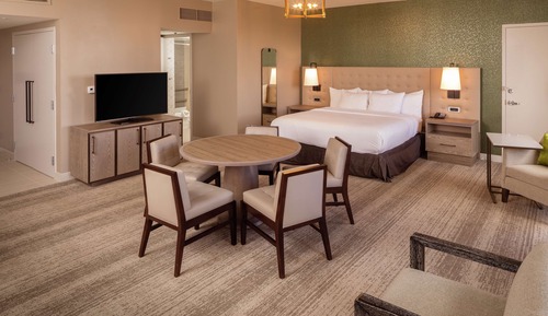 Suite, 1 très grand lit, accessible aux personnes à mobilité réduite, balcon (Mobility)