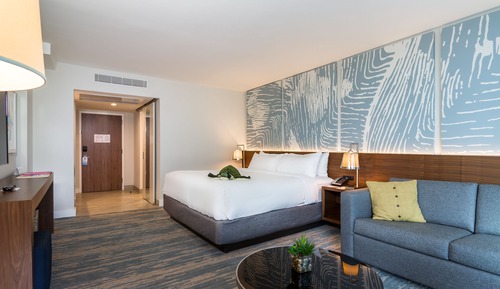 Chambre Deluxe, 1 très grand lit, vue océan (Stunning Ocean View King Bed Room)