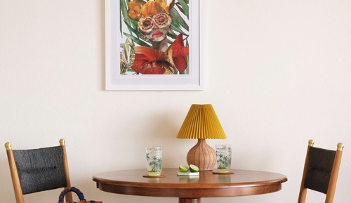 Chambre, vue jardin