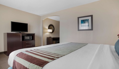 Suite, 1 très grand lit, non-fumeurs, réfrigérateur et four à micro-ondes (with Sofabed)