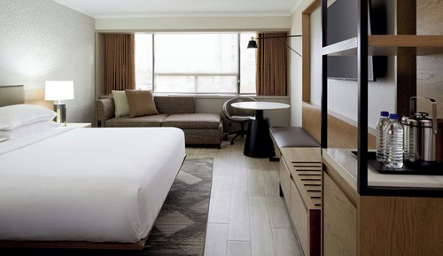 Chambre, 1 grand lit et 1 canapé-lit, non-fumeurs