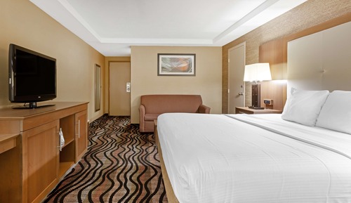 Chambre Standard, 1 très grand lit, non-fumeurs, réfrigérateur
