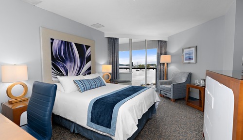 Chambre, 1 grand lit (Quay)