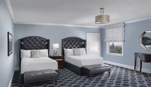 Chambre Signature, 2 grands lits, vue baie