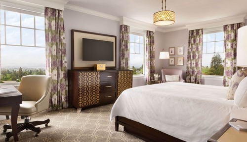 Chambre Signature, 1 très grand lit, vue baie
