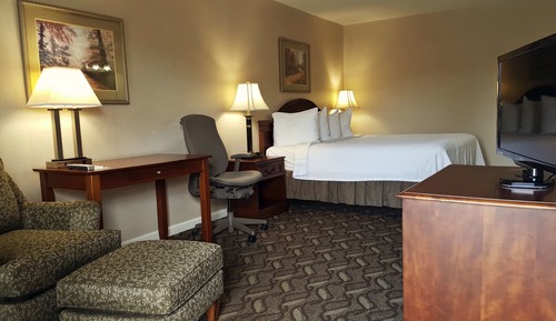 Chambre, 1 très grand lit, accessible aux personnes à mobilité réduite