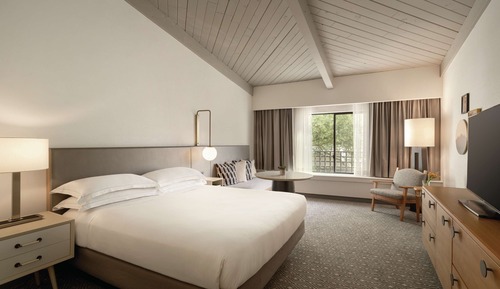 Chambre, 1 très grand lit, accessible aux personnes à mobilité réduite, baignoire