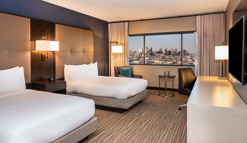Chambre, 2 lits doubles (Newark Skyline View)