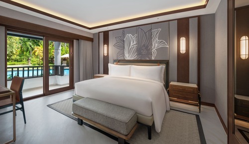 Suite, 1 chambre, non-fumeurs, vue lagon