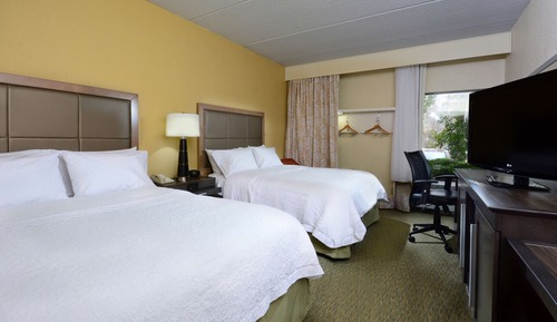 Chambre, 2 grands lits, non-fumeurs (Hearing Accessible)