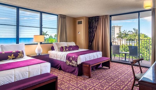 Chambre, en front de mer