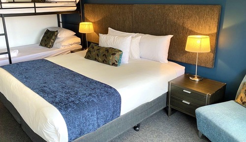 Chambre Familiale, plusieurs lits (Budget, Q&2 Bunk - No Pet)