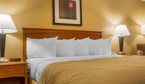 Chambre, 1 très grand lit, accessible aux personnes à mobilité réduite, non-fumeurs