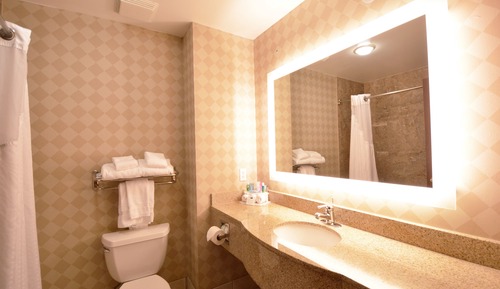 Chambre Standard, 2 grands lits, accessible aux personnes à mobilité réduite (Communications)