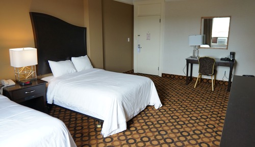 Chambre Double, 2 lits doubles, vue lac
