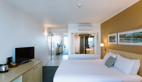 Chambre, vue fleuve (Hotel spa)