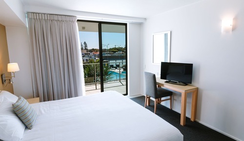 Chambre, 1 chambre, vue piscine