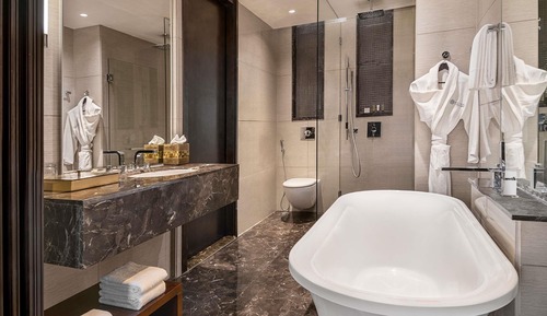 Chambre Deluxe avec lits jumeaux, 2 lits une place