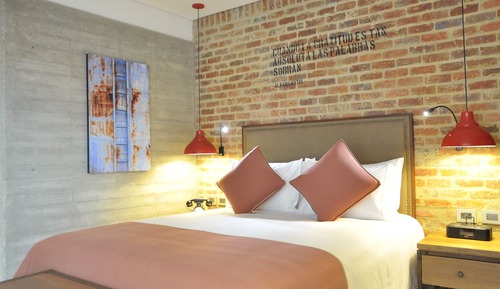 Chambre Supérieure, 1 lit double, vue ville