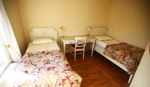 Chambre avec lits jumeaux