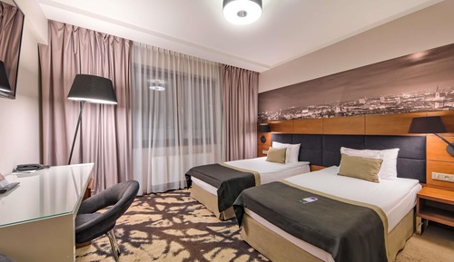 Chambre Standard avec lits jumeaux, 2 lits une place