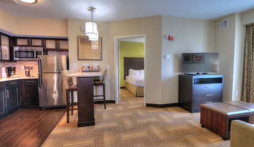 Suite, 1 chambre, accessible aux personnes à mobilité réduite, cuisine (Mobility, Roll-In Shower)