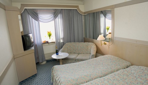 Chambre avec lits jumeaux