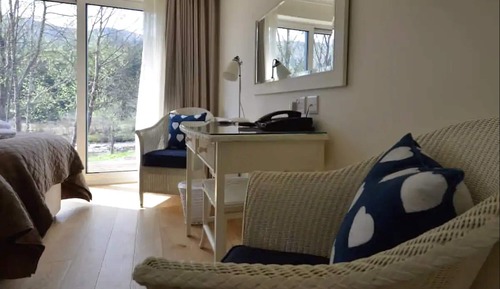 Chambre Deluxe Double ou avec lits jumeaux, vue jardin, dans les dépendances
