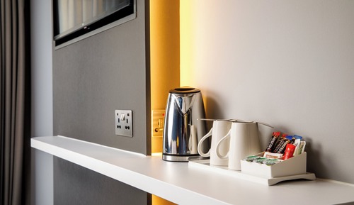 Chambre, 1 lit double, accessible aux personnes à mobilité réduite (with Free Hot Breakfast)