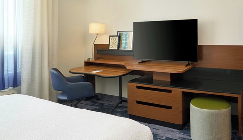 Chambre, 2 grands lits