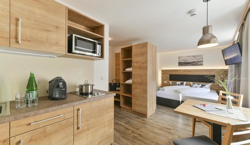Appartement Confort, 1 chambre, balcon, vue montagne