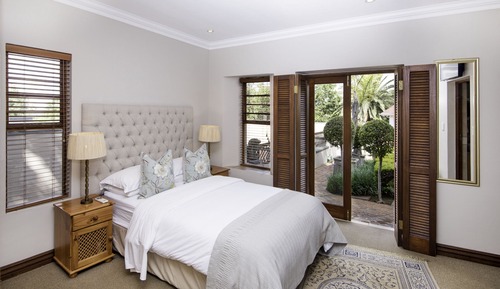 Chambre Double Luxe, patio, côté jardin